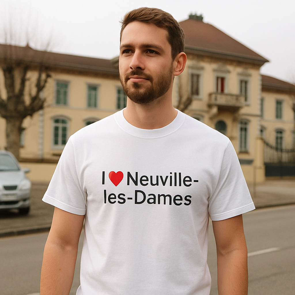 I love Neuville-les-Dames T-shirt