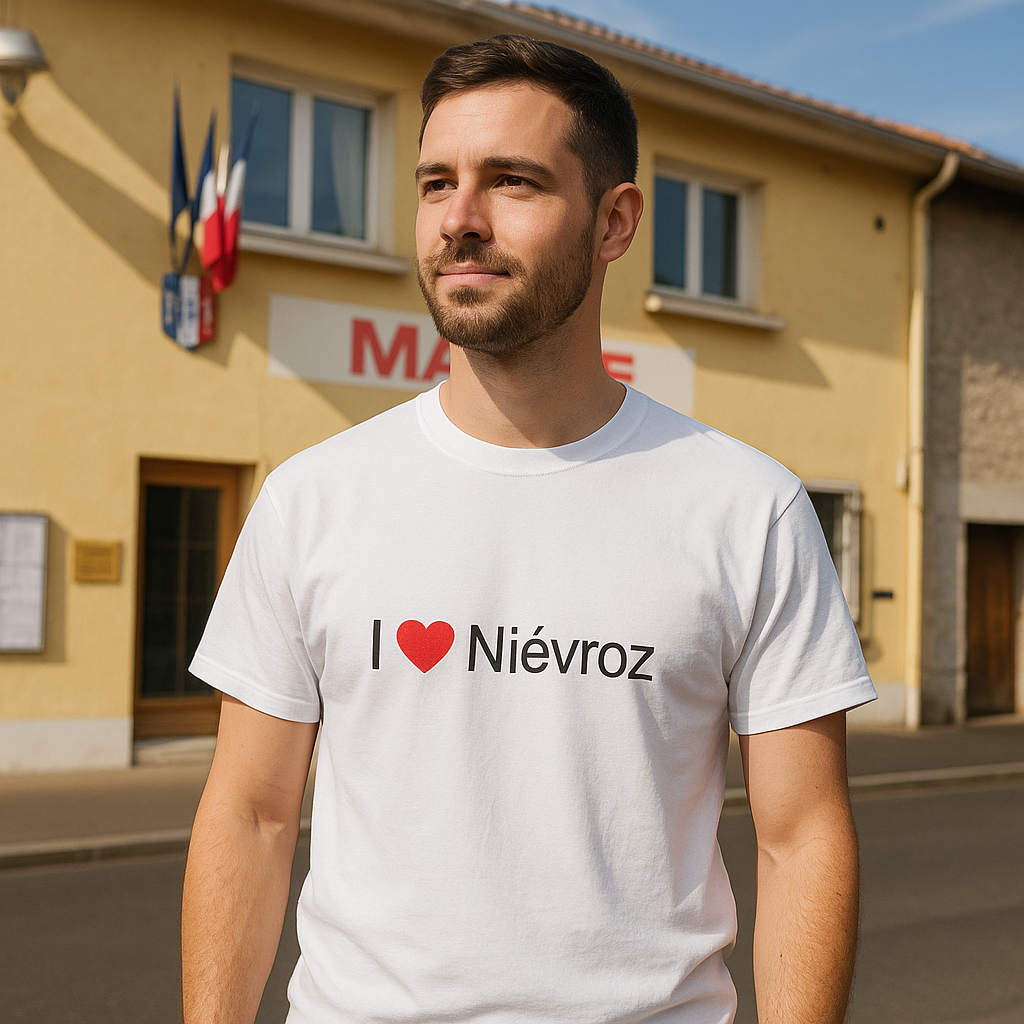 I love Niévroz T-shirt