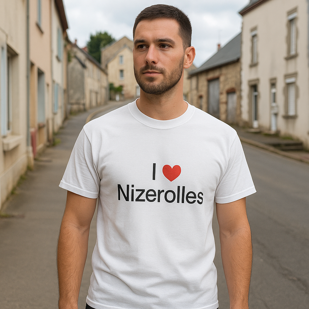 I love Nizerolles T-shirt
