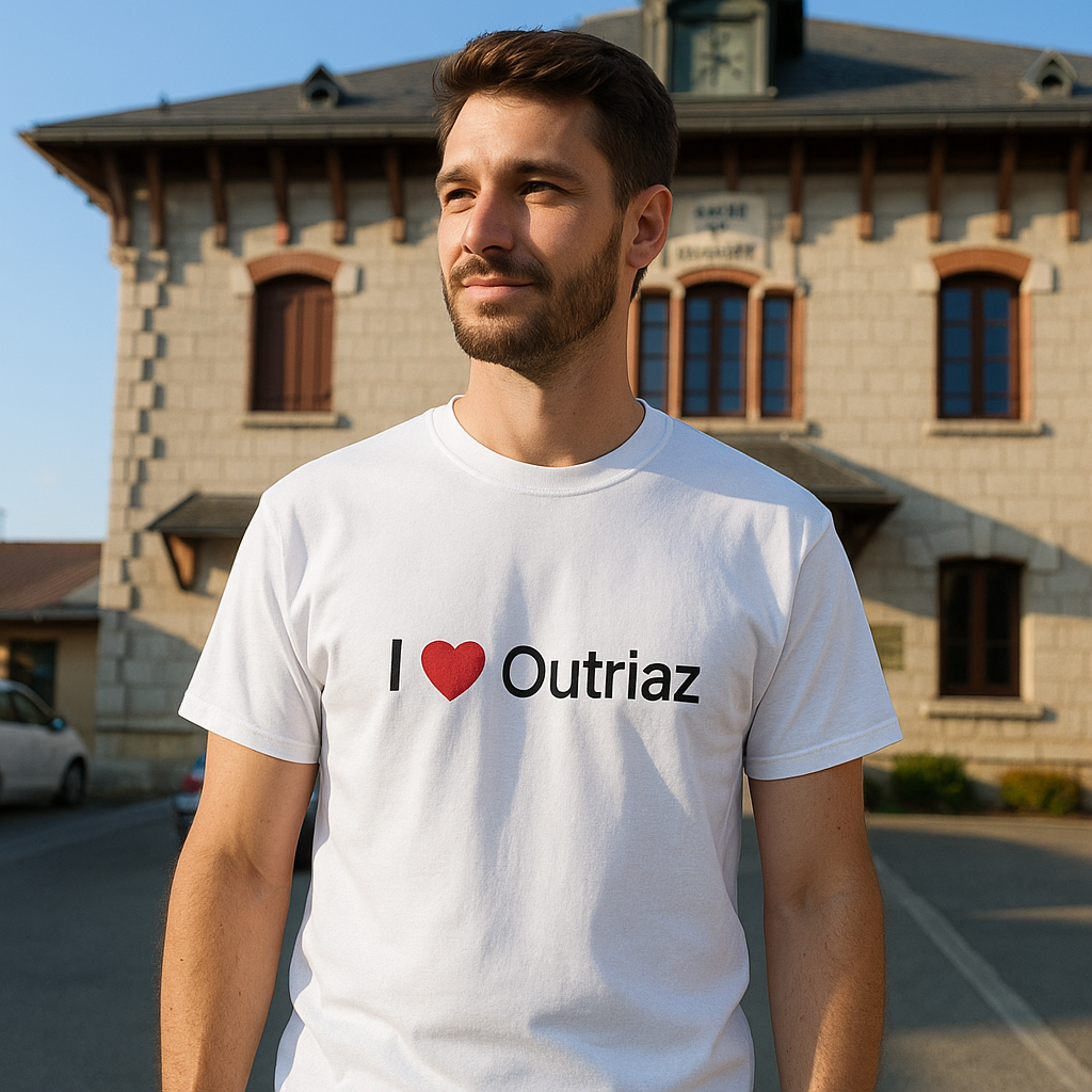 T-Shirt Ich liebe Outriaz