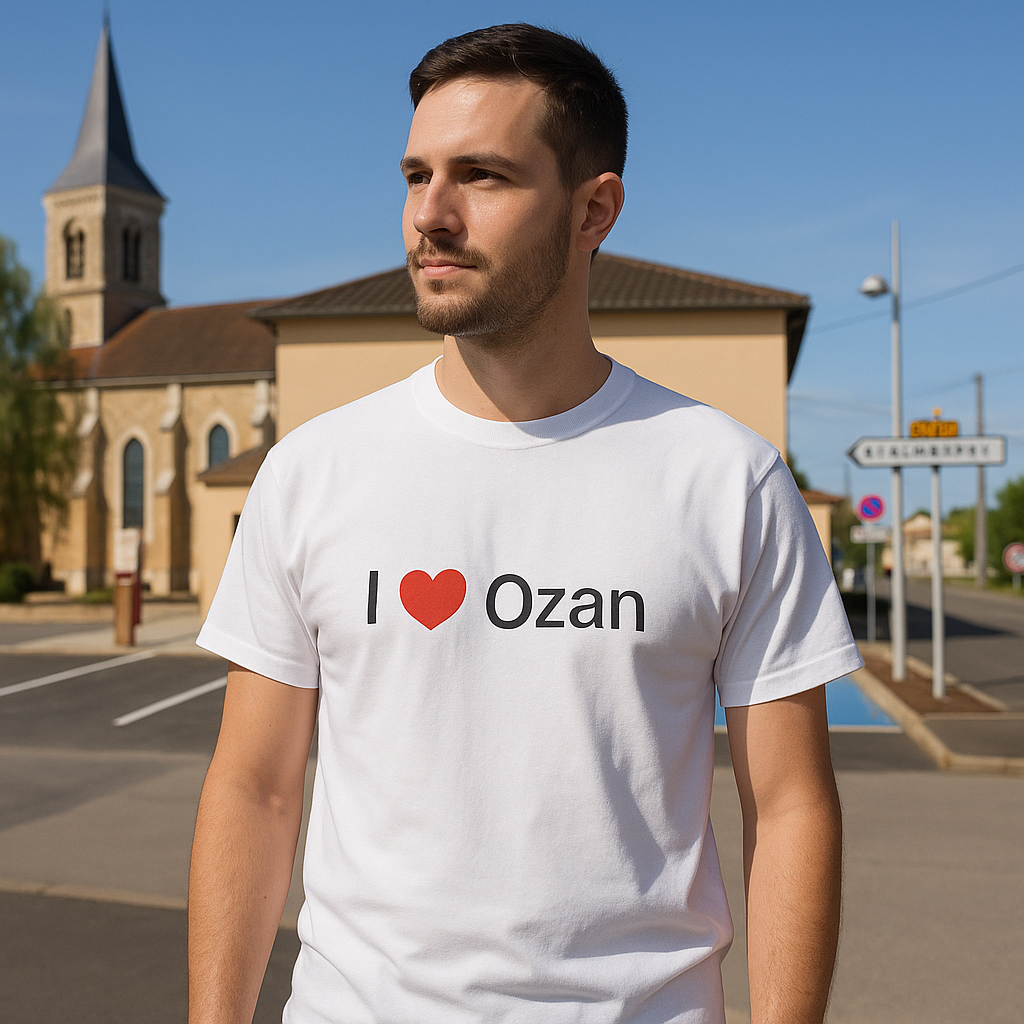 T-Shirt Ich liebe Ozan
