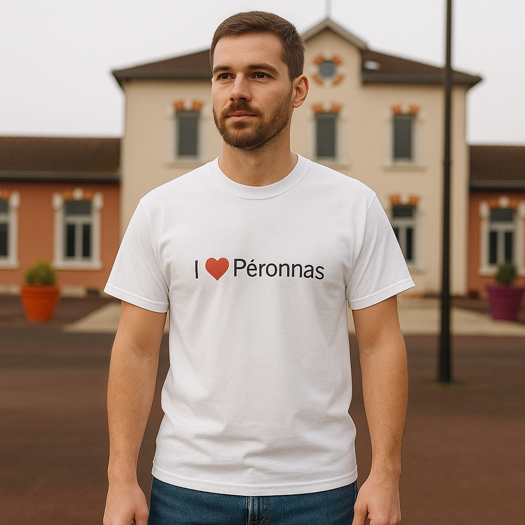 I love Péronnas T-shirt