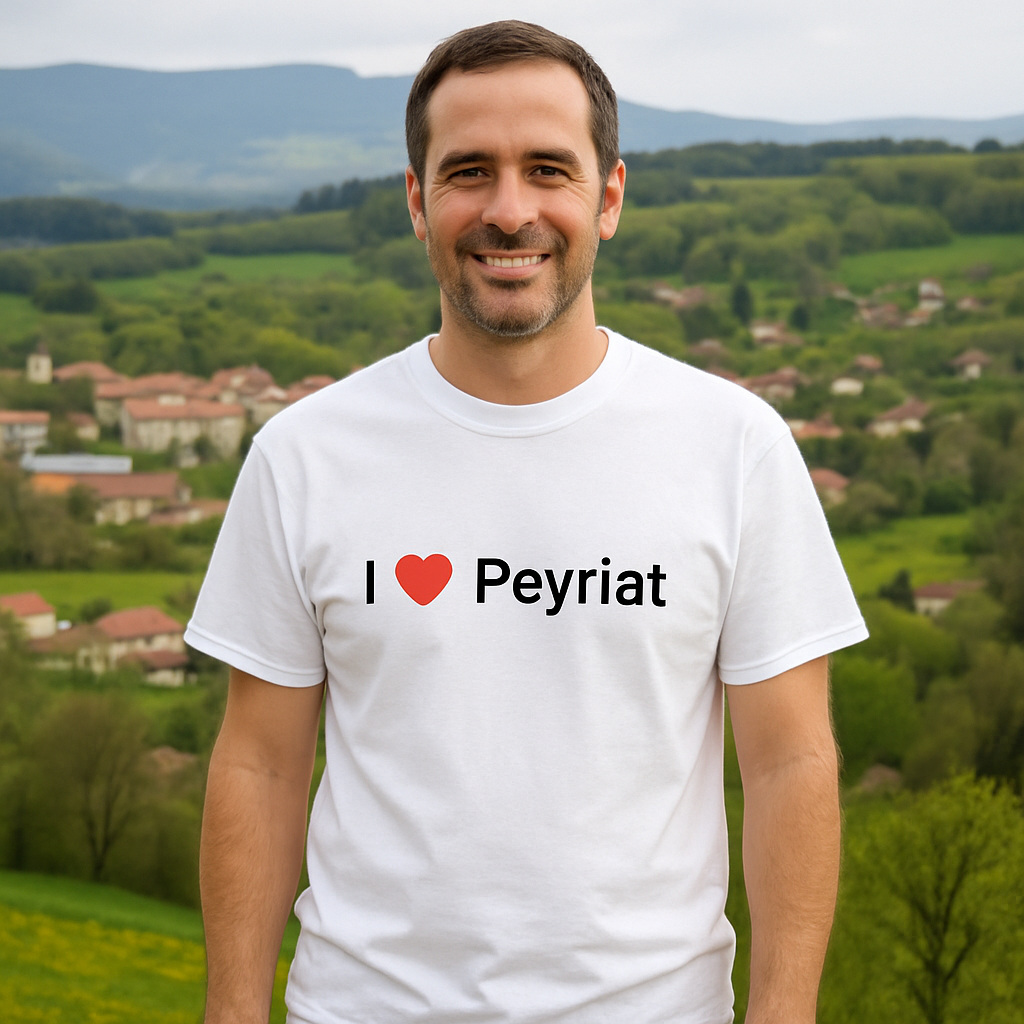 I love Peyriat T-shirt
