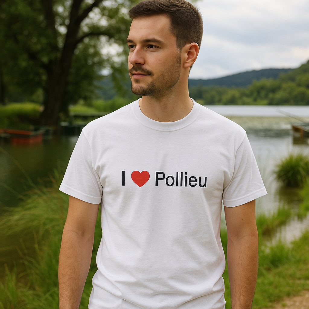 I love Pollieu T-shirt