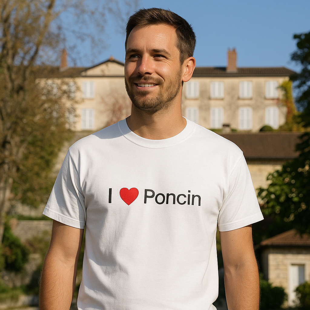 I love Poncin T-shirt