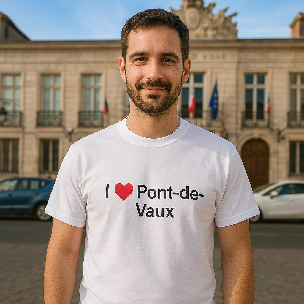 I love Pont-de-Vaux T-shirt