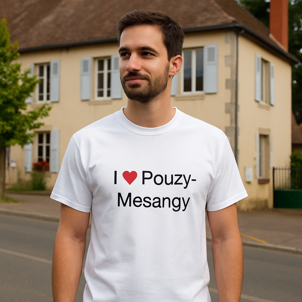I love Pouzy-Mésangy T-shirt