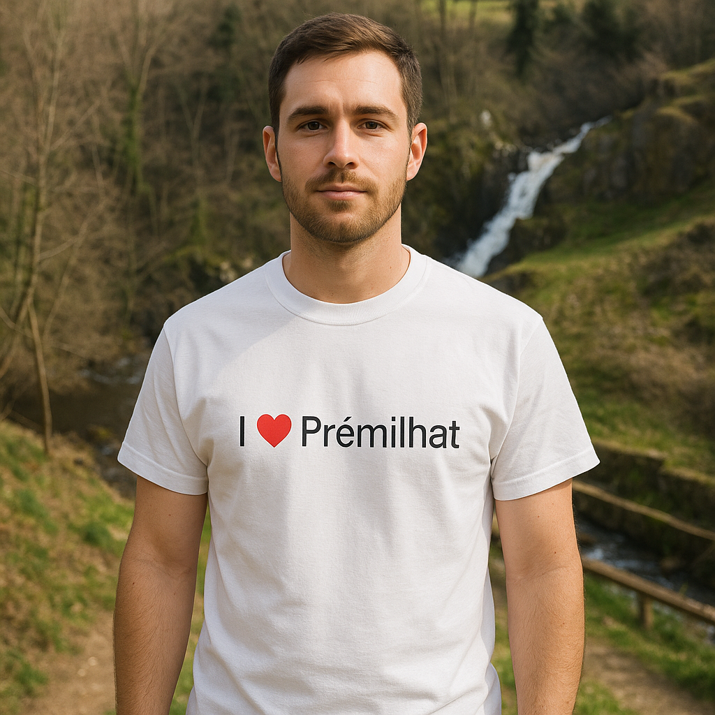 I love Prémilhat T-shirt
