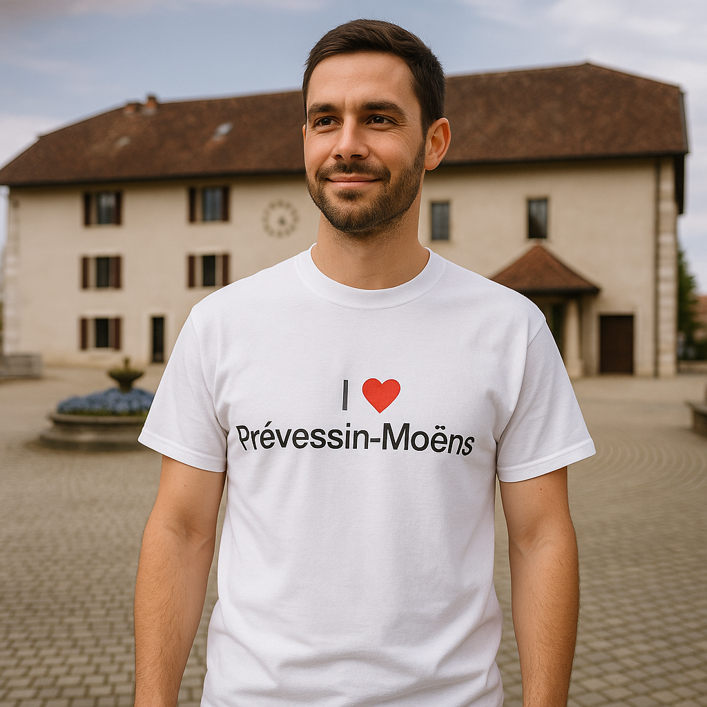I love Prévessin-Moëns T-shirt