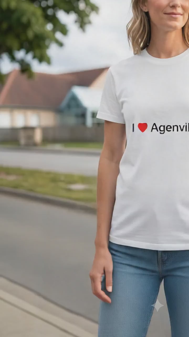 T-Shirt Ich liebe Agenville