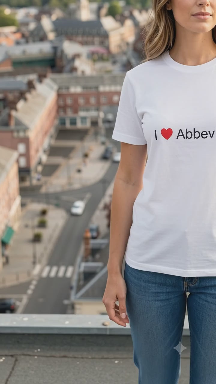 T-Shirt Ich liebe Abbeville