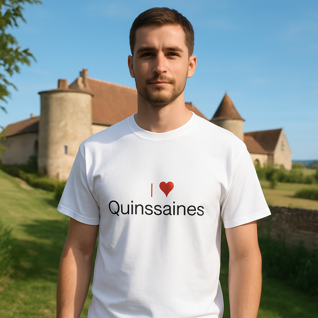 T-Shirt Ich liebe Quinssaines