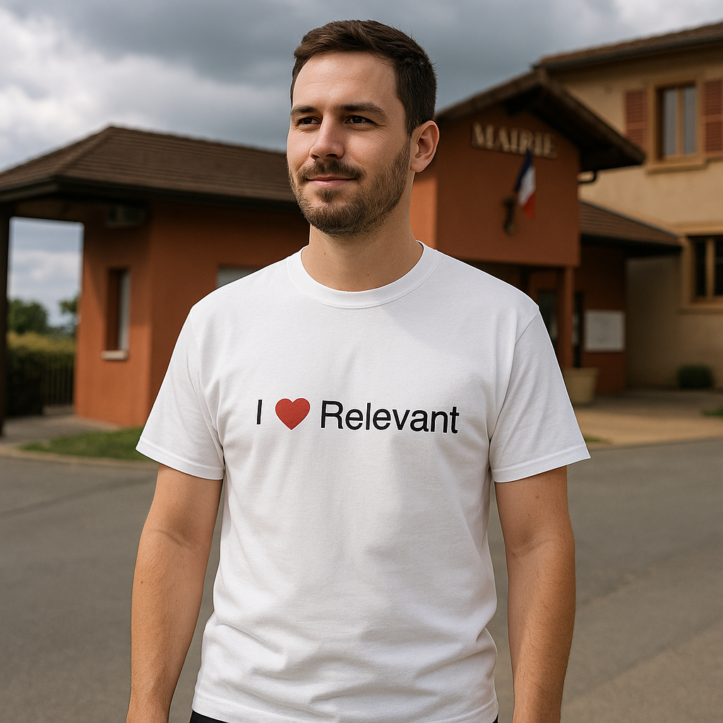 I love relevant T-shirt