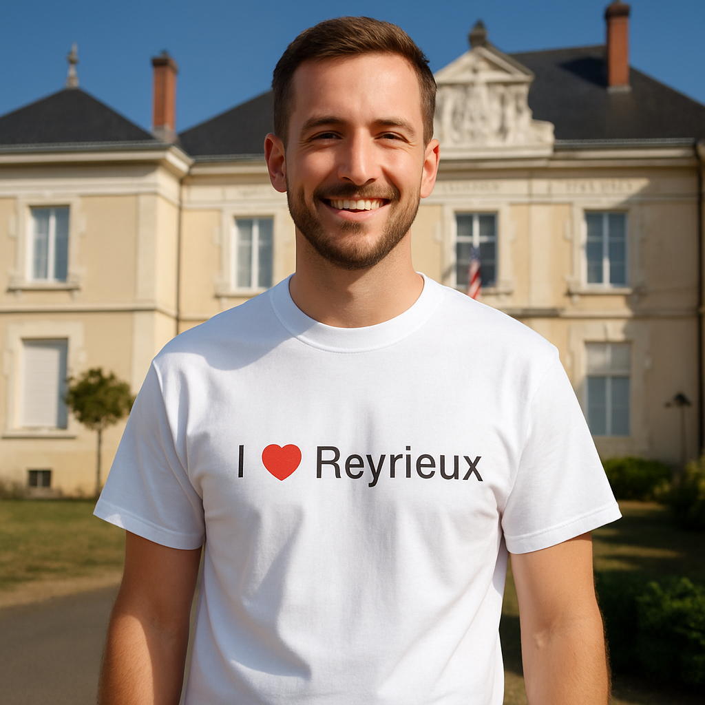 T-Shirt "Ich liebe Reyrieux"