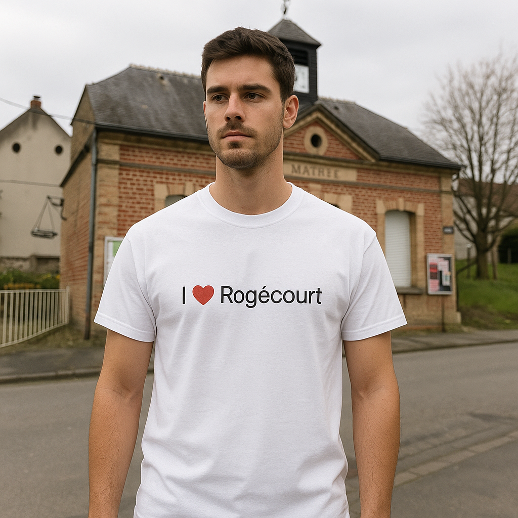 I love Rogécourt T-shirt