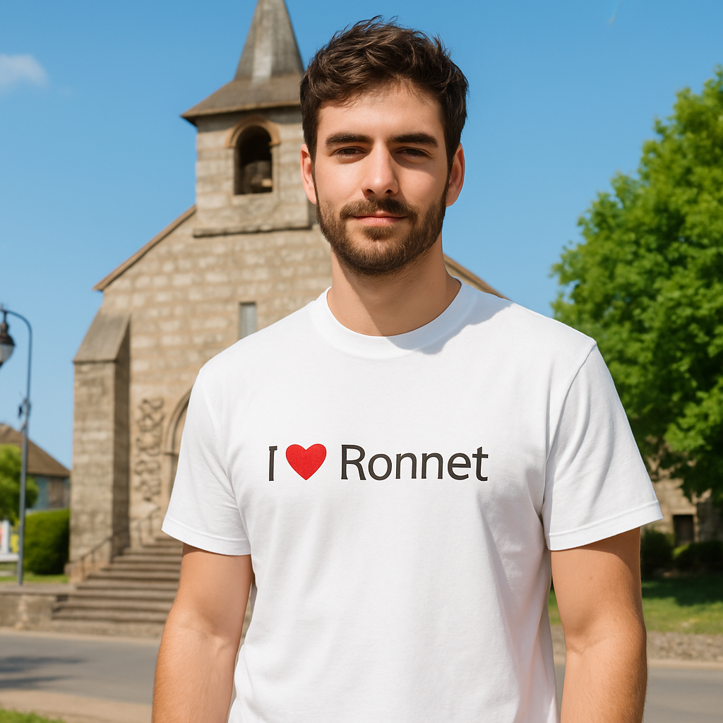 T-Shirt "Ich liebe Ronnet"
