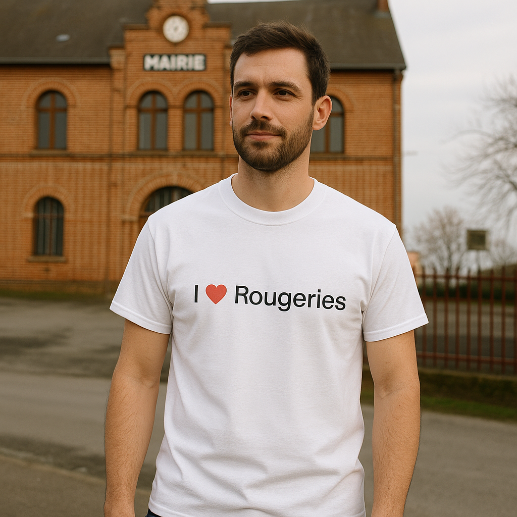 T-Shirt „Ich liebe Rougeries“