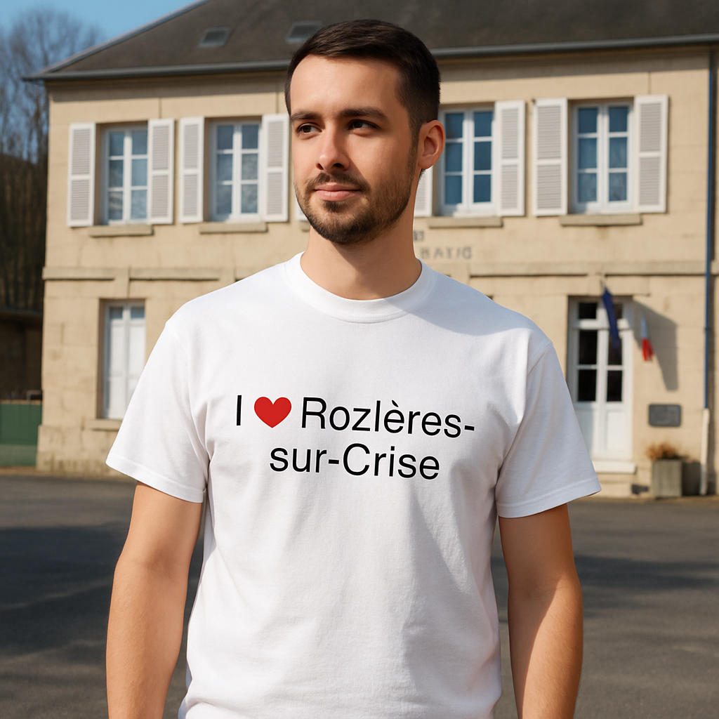 I love Rozières-sur-Crise T-shirt