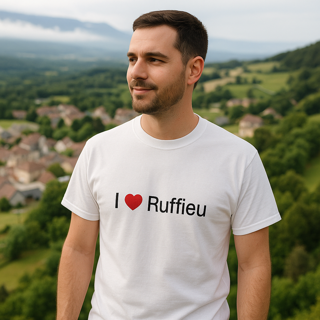 I love ruffieu t-shirt