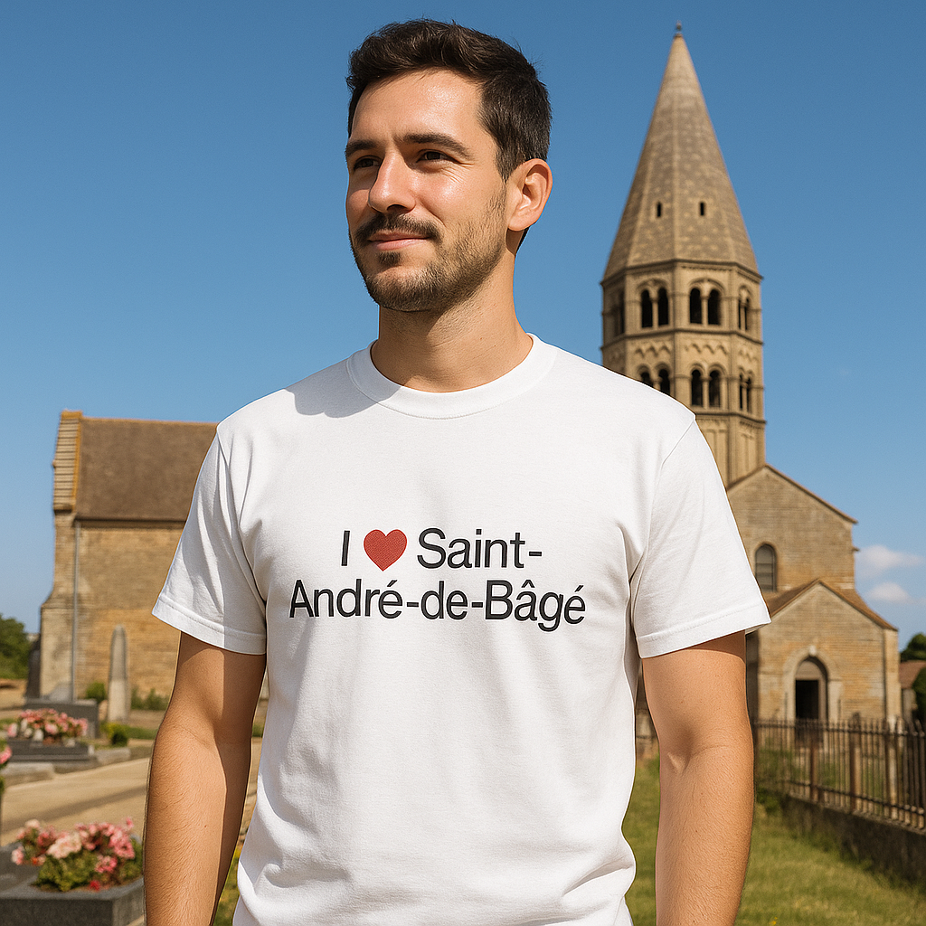 I love Saint-André-de-Bâgé T-shirt