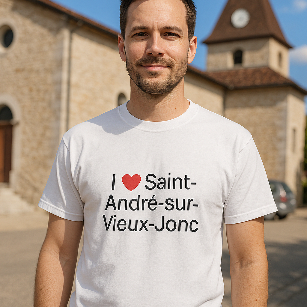 I love Saint-André-sur-Vieux-Jonc T-shirt