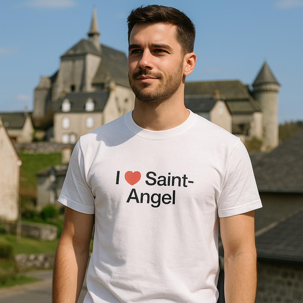I love Saint-Angel T-shirt