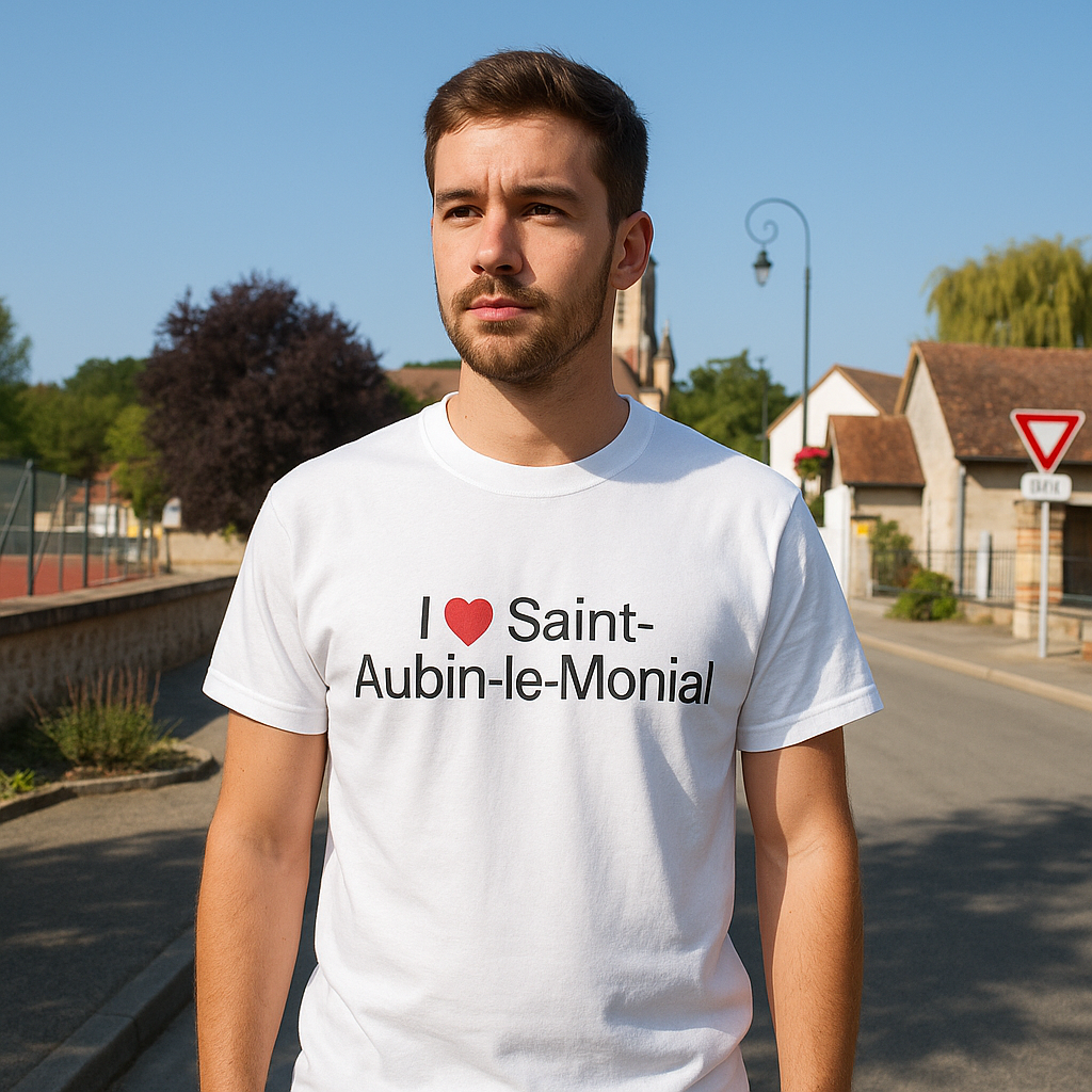 I love Saint-Aubin-le-Monial T-shirt