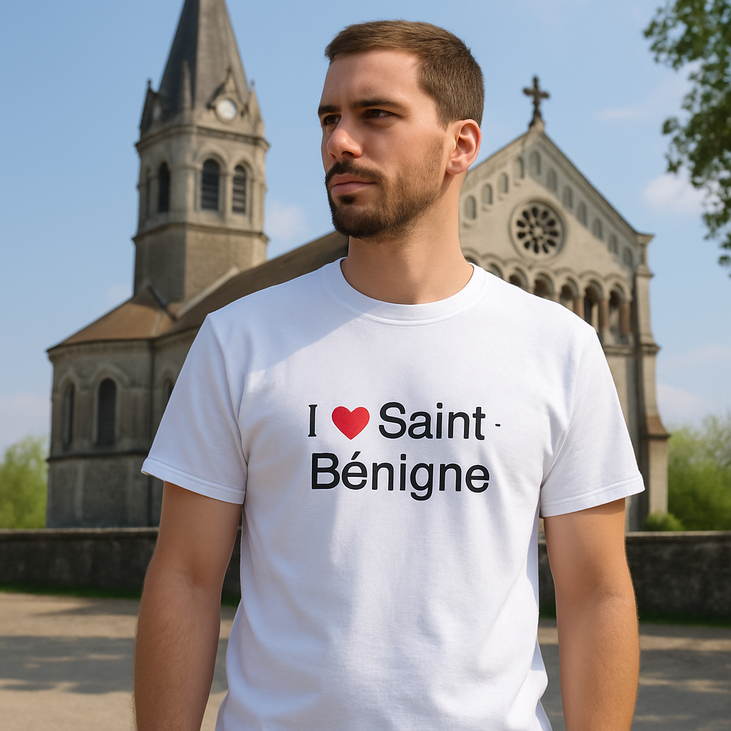 I love Saint-Bénigne t-shirt