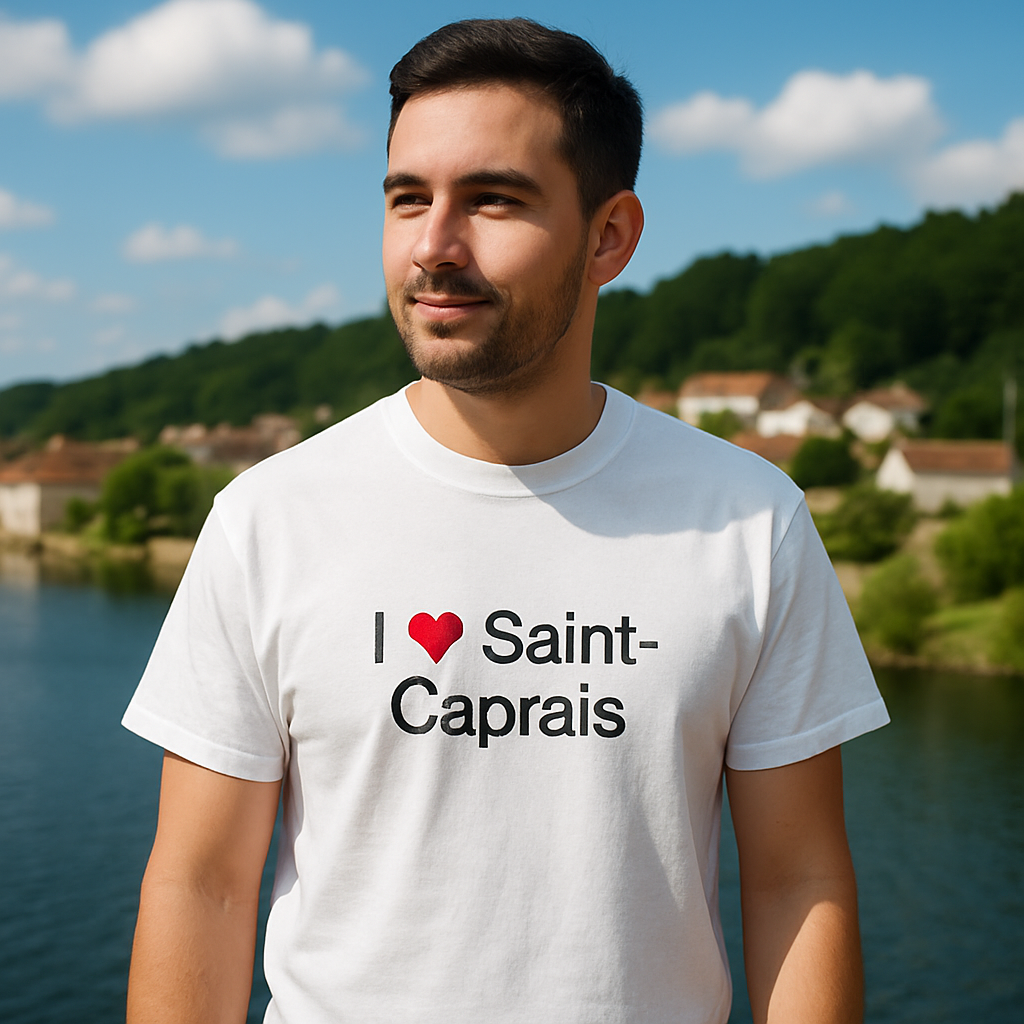 I love Saint-Caprais t-shirt