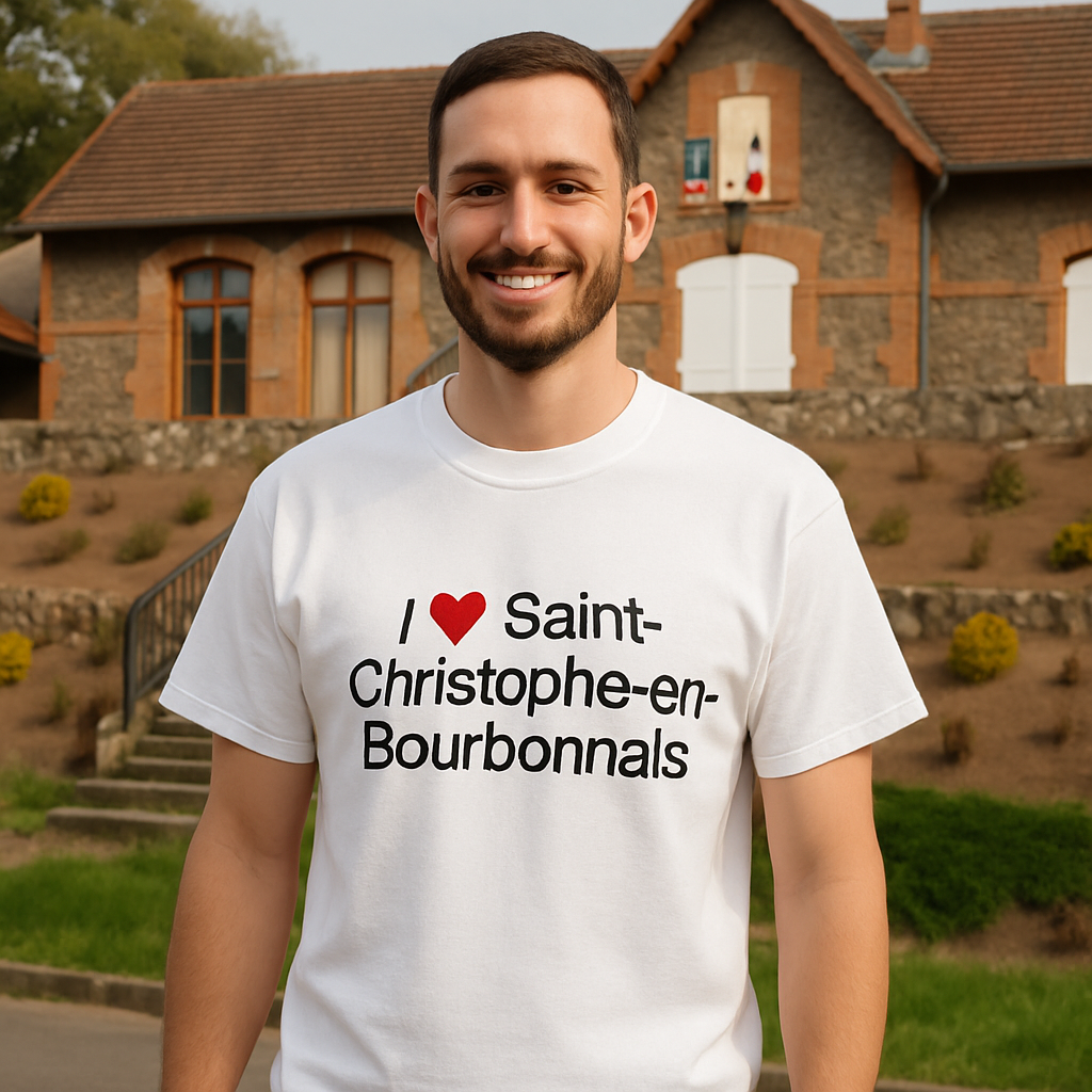 I love Saint-Christophe-en-Bourbonnais T-shirt