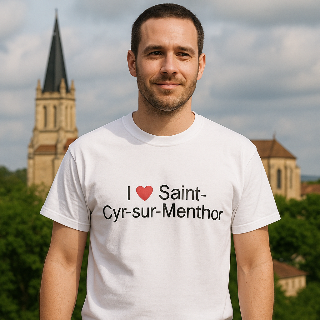 I love Saint-Cyr-sur-Menthon T-shirt