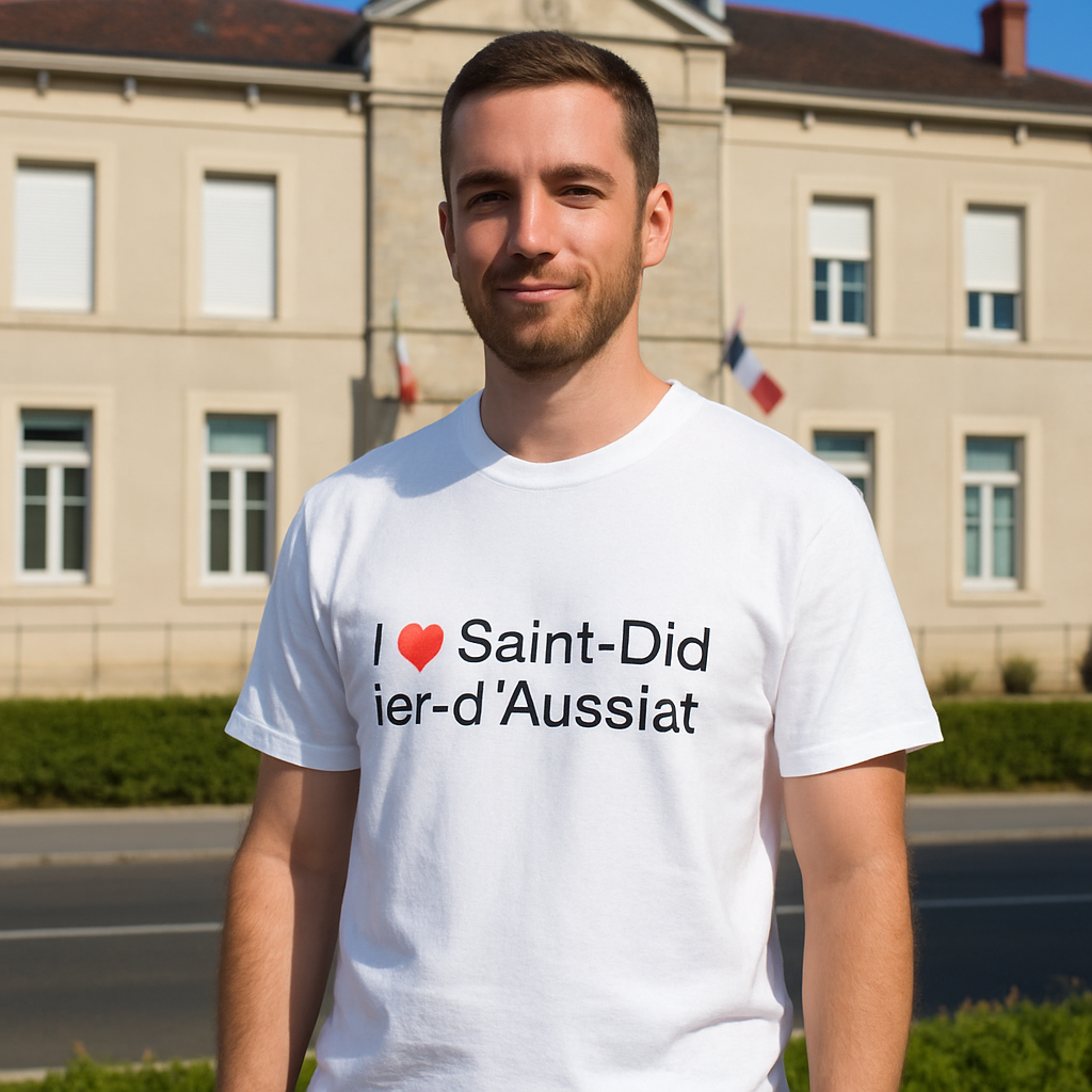 I love saint-didier-d'aussiat t-shirt