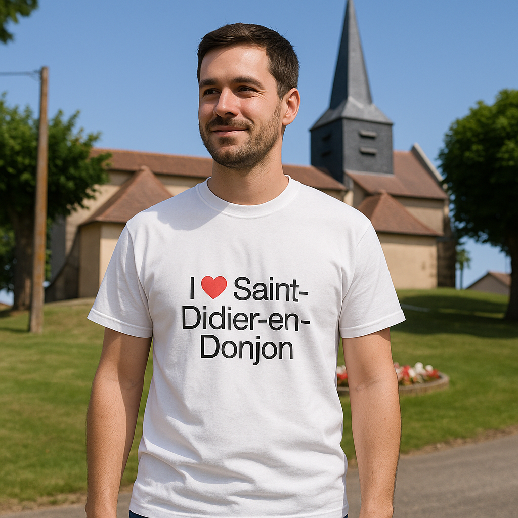 I love Saint-Didier-en-Donjon T-shirt