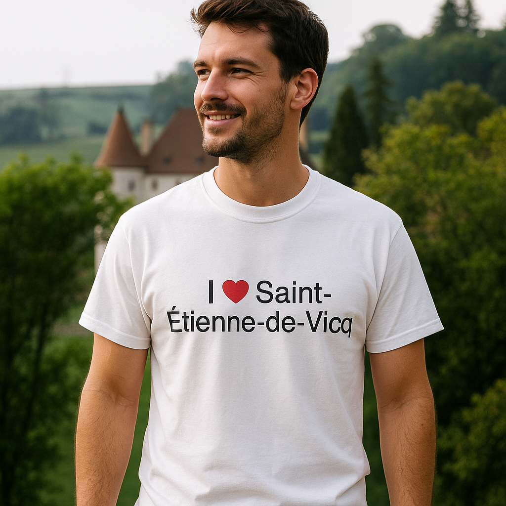 I love Saint-Étienne-de-Vicq T-shirt