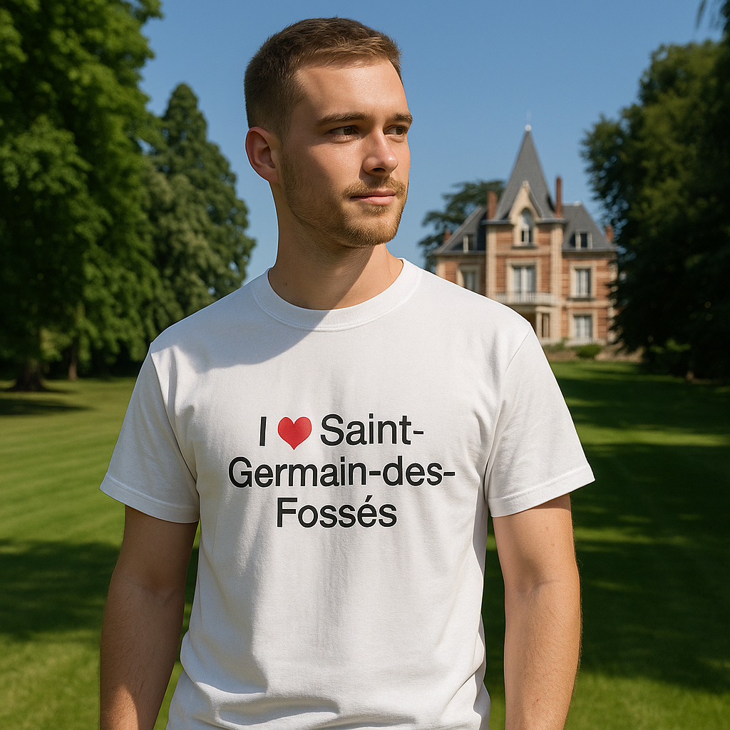 I love Saint-Germain-des-Fossés T-shirt