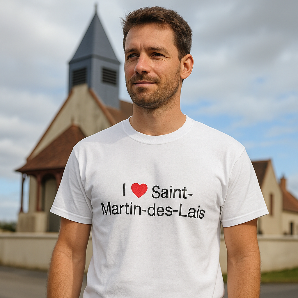 I love Saint-Martin-des-Lais T-shirt