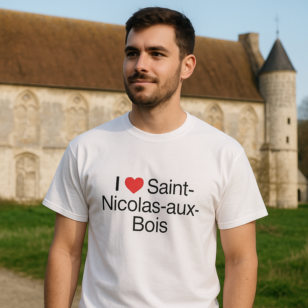 I love Saint-Nicolas-aux-Bois T-shirt