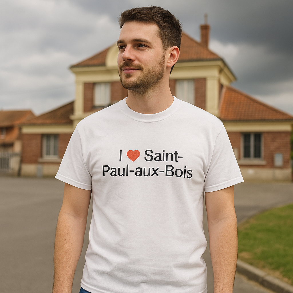 I love Saint-Paul-aux-Bois T-shirt