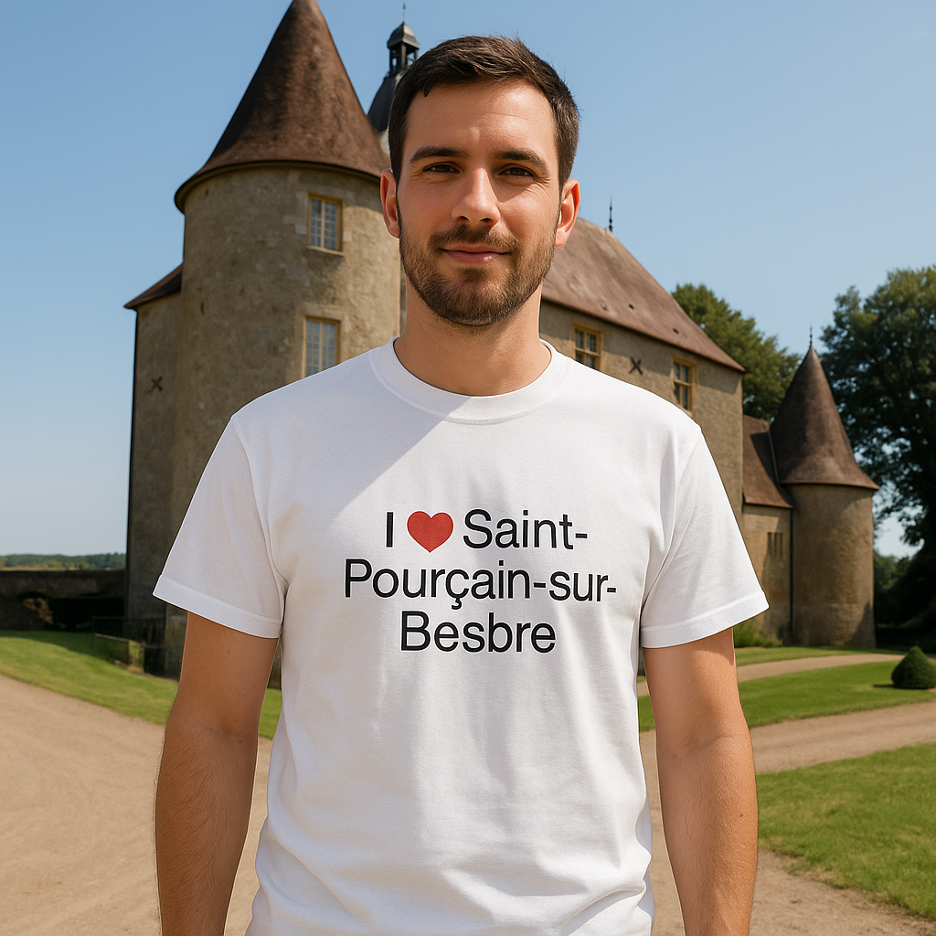 I love Saint-Pourçain-sur-Besbre T-shirt