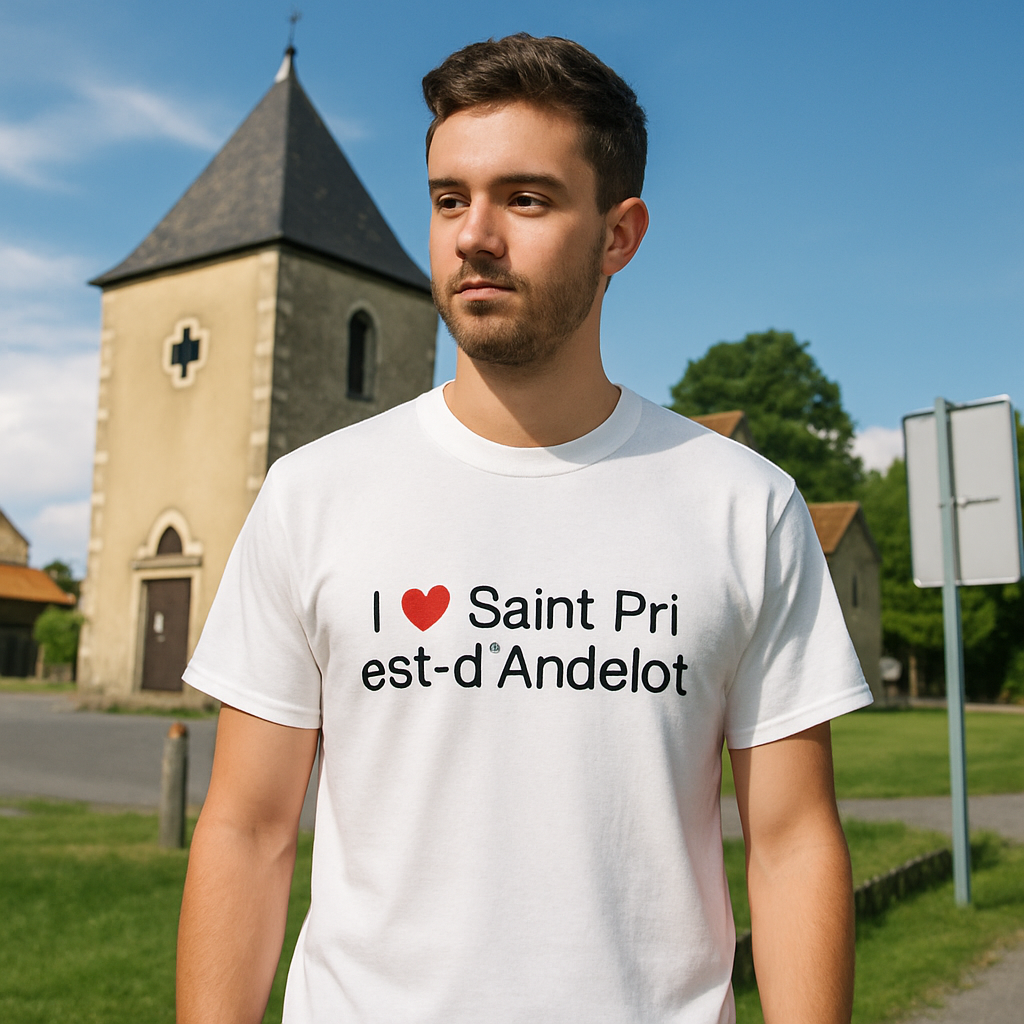 I love saint-priest-d'andelot t-shirt