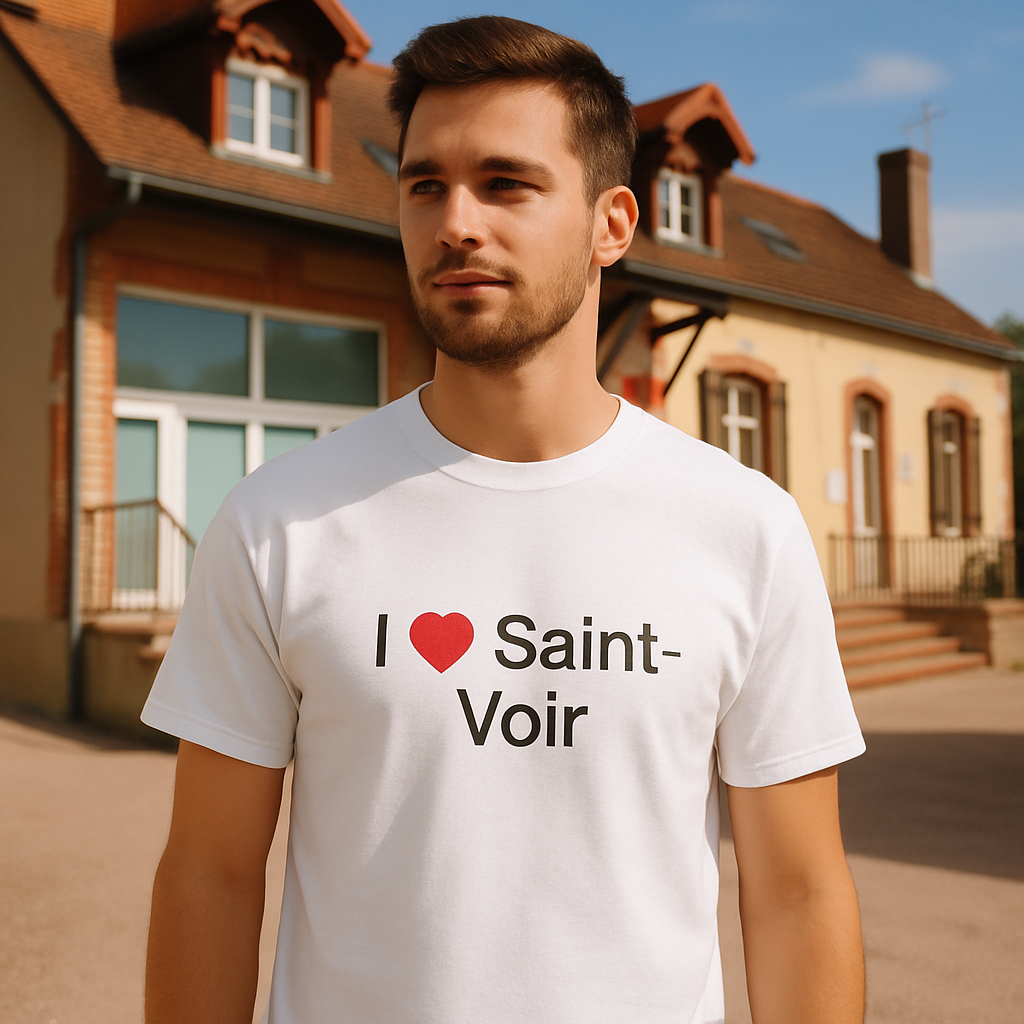I love Saint-Voir T-shirt