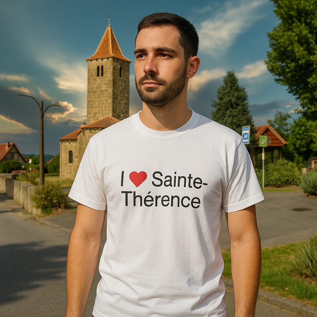 I love Sainte-Thérence T-shirt