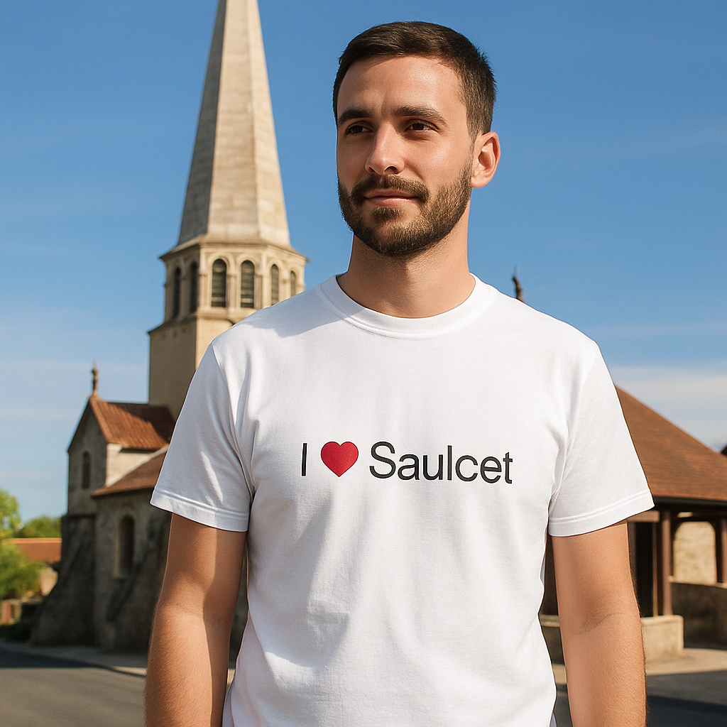 I love Saulcet T-shirt