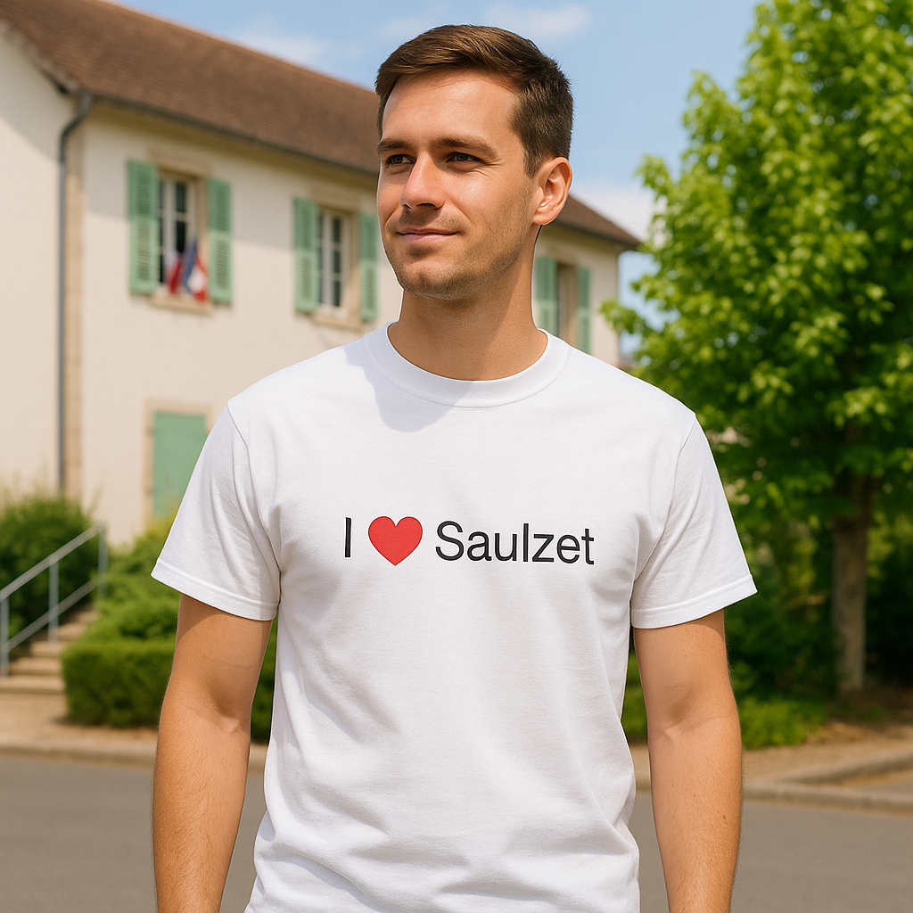 I love Saulzet T-shirt