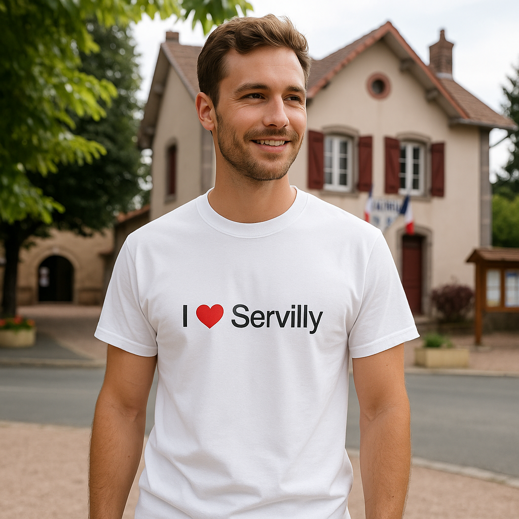 I love Servily T-shirt