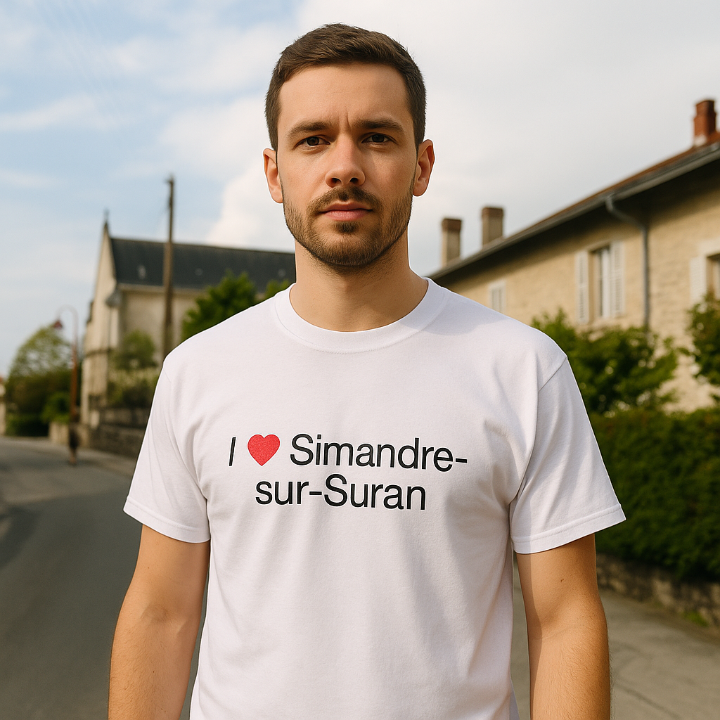 I love Simandre-sur-Suran T-shirt