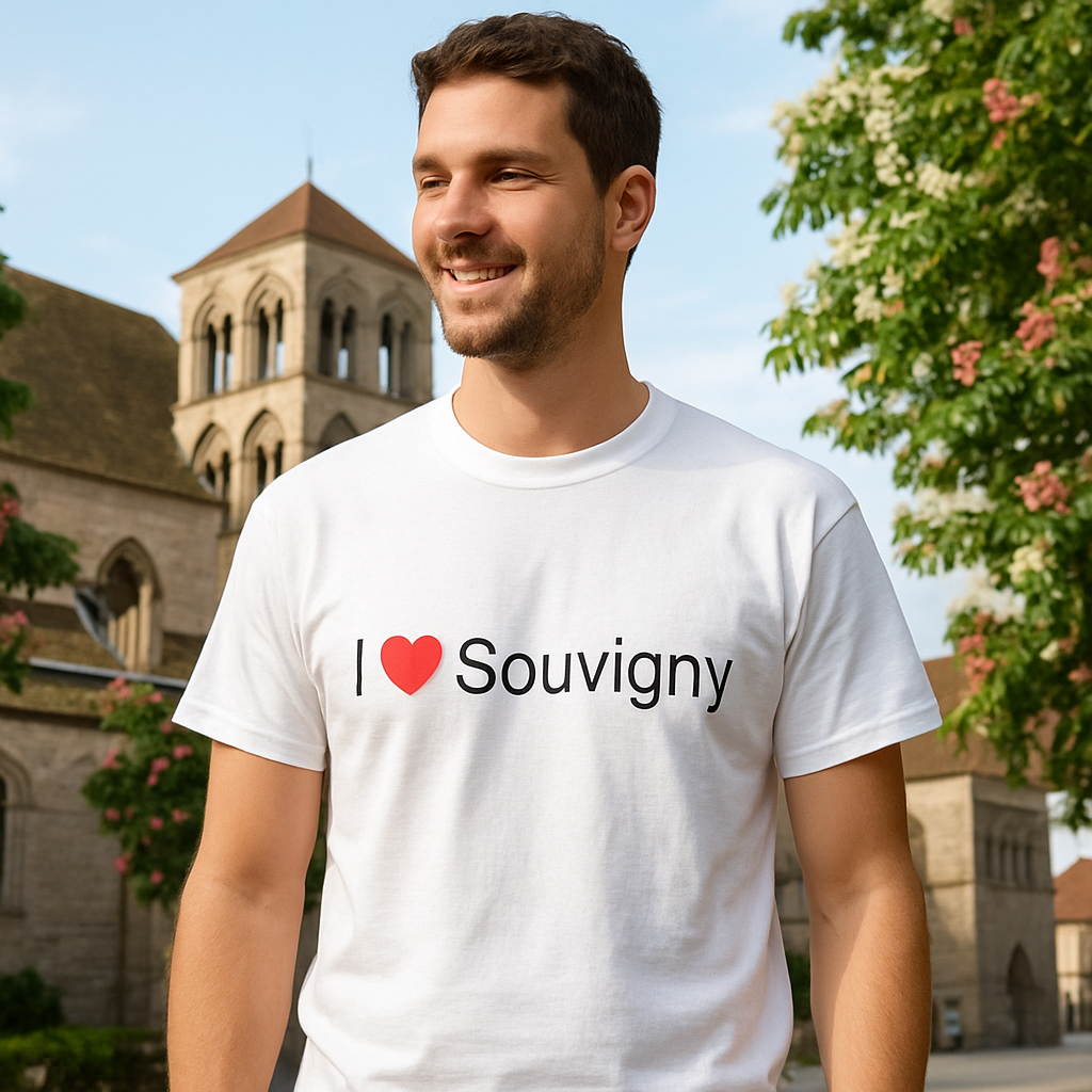 I love Souvigny t-shirt
