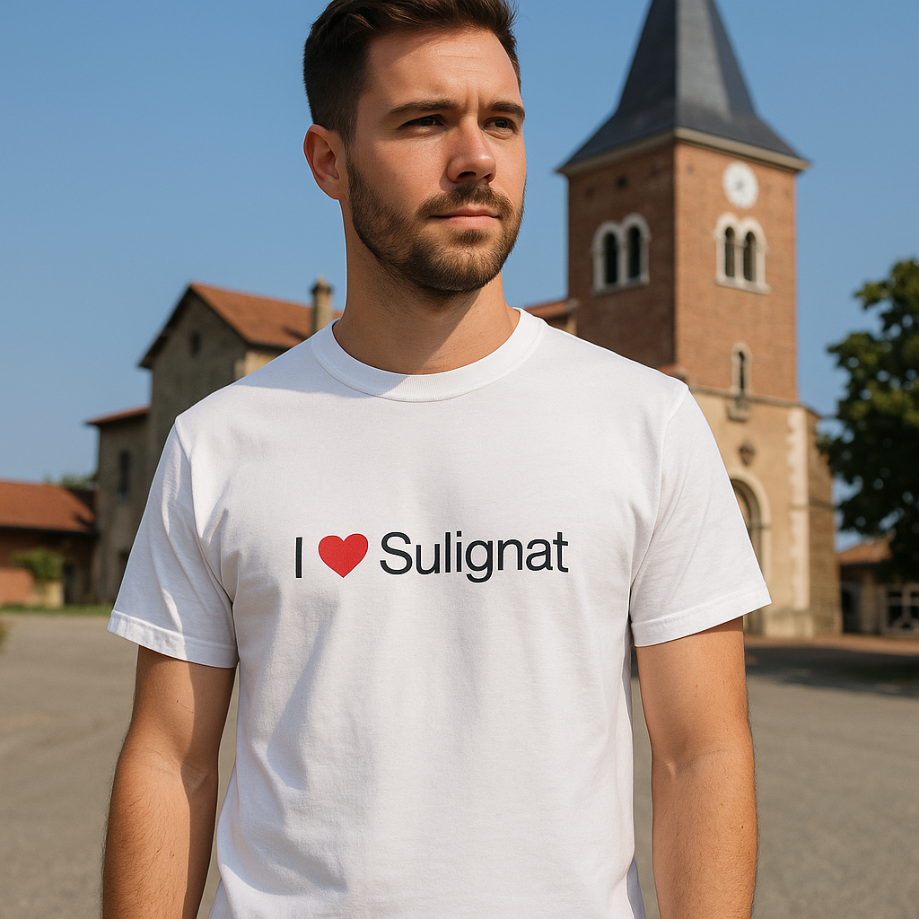 I love Sulignat T-shirt