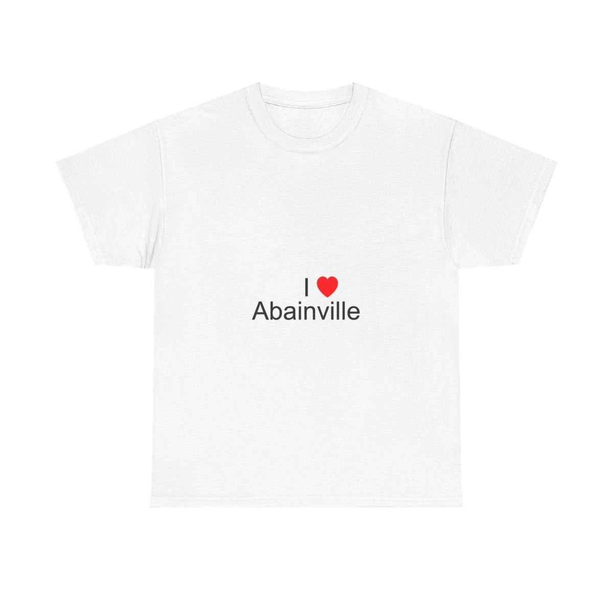 T-Shirt Ich liebe Abainville