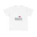 T-shirt Ich liebe Abaucourt-Hautecourt